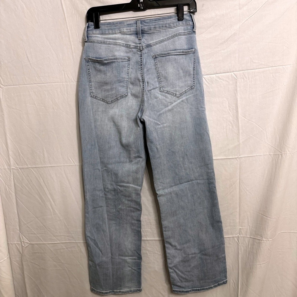 Sincerely Jules Straight Leg Jeans‎ Womens 5/27 Light Wash Distressed SJ22706AG2 - Picture 2 of 7